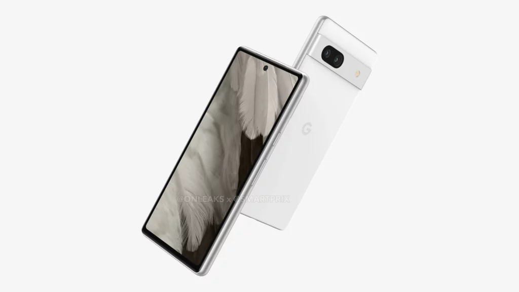 Google Pixel 7a design