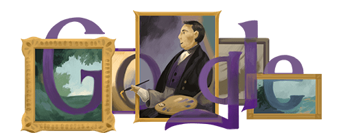 Google doodlé dédié à Louis Joseph César Ducornet 